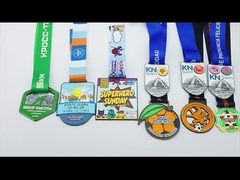 Medalla deportiva personalizada Natación Fútbol Fútbol Taekwondo Medallas de cristal Metal deportivo