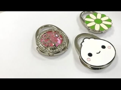 Encasillador de bolso plegable personalizado, bolso de mujer, colgador de mesa, colección, ganchos de escritorio para bolso.