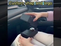 Logotipo personalizado Auto frescante de aire de automóvil Perfume Diffuser Vent Clip Esmalte Aromaterapia de automóvil