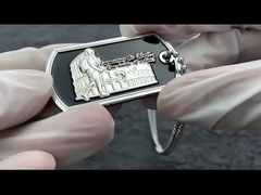 Etiquetas personalizadas para perros de metal Etiquetas personalizadas para perros Etiquetas de nombres de perros lindos Impresión de esmalte