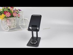Métalo ajustable de escritorio plegable soporte para teléfonos celulares portable soporte para teléfonos celulares